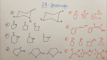 IR SPECTROSCOPY PROBLEMS LAST PART IIT JAM / CSIR NET
