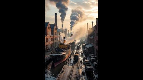 Serene 4K AI-Generated Old Port | Timeless Maritime Scene