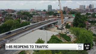 Drivers react to reopening of I-65