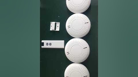 How to Pair the Remote with the interconnected Smoke Alarms