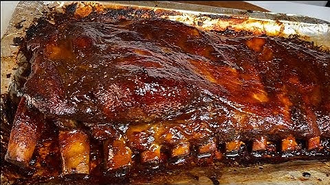 Oven BBQ RIBS!!  Baked RIBS, Tender & Delicious!