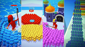 🐈Count Masters : StickMan Clash 3D Level-211 To Level-220 | Android IOS Gameplay