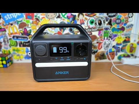 Anker 521 Portable Power Station (256 Wh) | Розпакування, перше враження і час заряджання