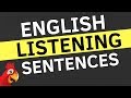 English Conversation Practice ||| Easy English Sentences For Listening