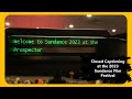 Closed captioning at the 2023 sundance film festival