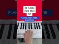 Playing With Fire (불장난) - BLACKPINK (Piano Tutorial) #playingwithfire #불장난 #kpoppiano #pianoshorts