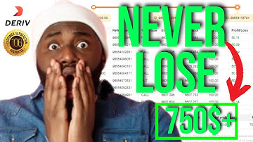 🤑 BEST BINARY BOT 2023 🤖 | NEVER LOSE BINARY BOT | DERIV BOT NO MARTINGALE | NO LOSS HINDI RICH