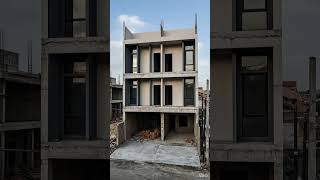 "Cool Architecture! Take a Peek at the Construction Process of an Exclusive Residence 🏗️✨" #shorts