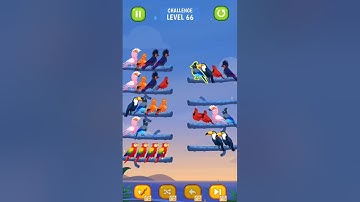 Bird sort color puzzle - 🦆🐥🐦 All Levels & Challenges (Mobile Gameplay)