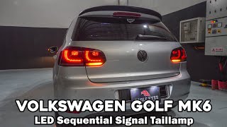 Volkswagen Golf MK6 LED Sequential Signal Taillamp