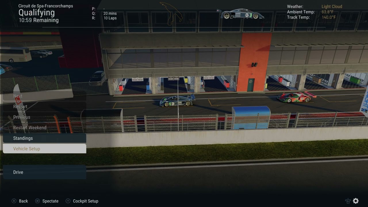 Project Motor Racing - Multiplayer Ranked Race - Group C Class