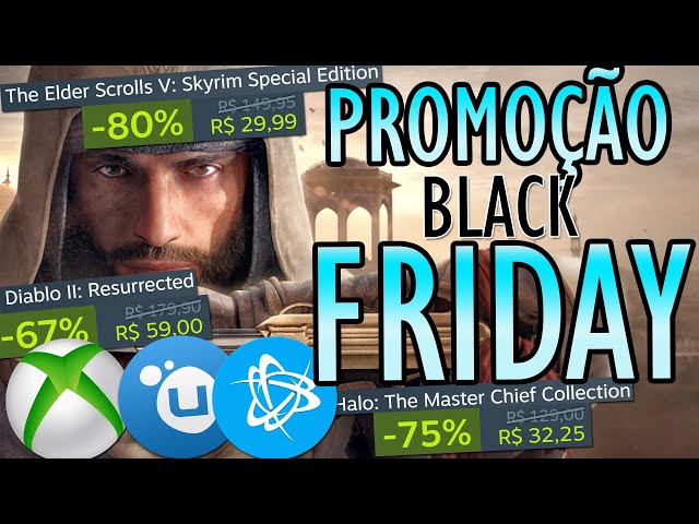 Black Friday: promoção de jogos da Ubisoft tem títulos com até 80% de  desconto 