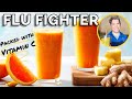 Flu Fighter Smoothie with Orange, Carrot, & Ginger | Inspired by Martha Stewart & Marley Spoon