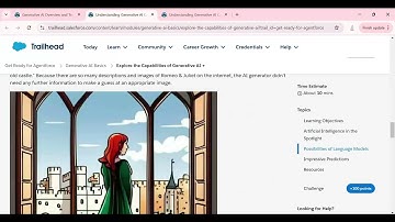 Explore the Capabilities of Generative AI | Generative AI Basics | Get Ready for Agentforce
