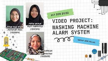 ZCT206- Washing Machine Alarm System (by 206 FELLAS)