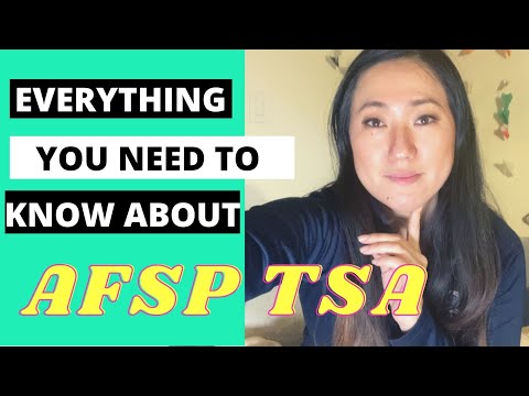 Everything U Must Know About AFSP/TSA  한글자막 | Flight school 101