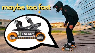 I Built the MOST DANGEROUS Electric Roller Skates EVER Made