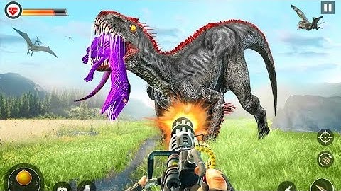 wild Dinosaur Hunting Games 3D android gameplay #3