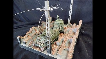"Desolation Ally" ww2 tank diorama. 1/35 scale step by step.