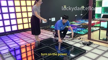 Wired LED Dance Floor Installation Guide