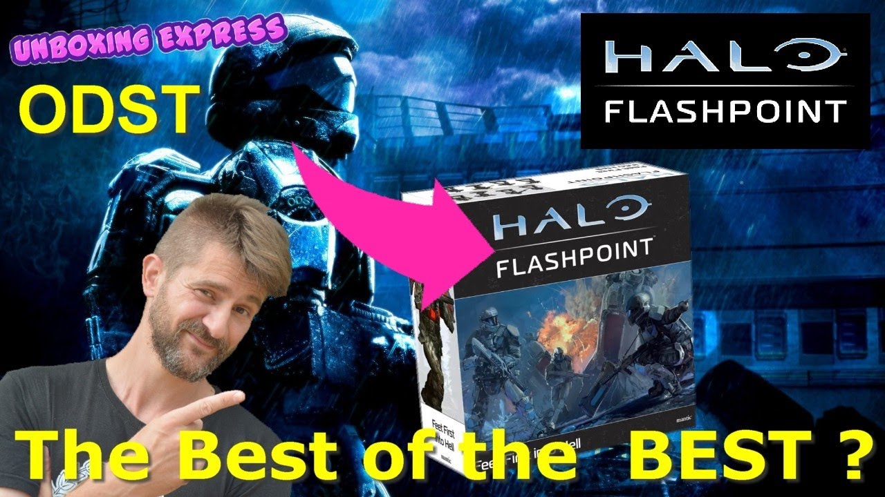 HALO FLASHPOINT ! Feet First Into Hell ! Les ODST se dropent chez Mantic Games pour le MEILLEUR !