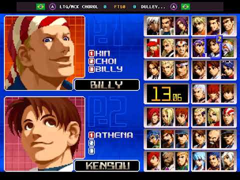 The King of Fighters 2002 - 🇧🇷 LTG/MCK Chorol(A) vs 🇧🇷 dulley...(A) | (2026-01-07 01:12 UTC)