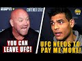 Dana White GOES OFF on Paulo Costa for complaining about UFC paycheck, Bisping SLAMS Floyd & Paul