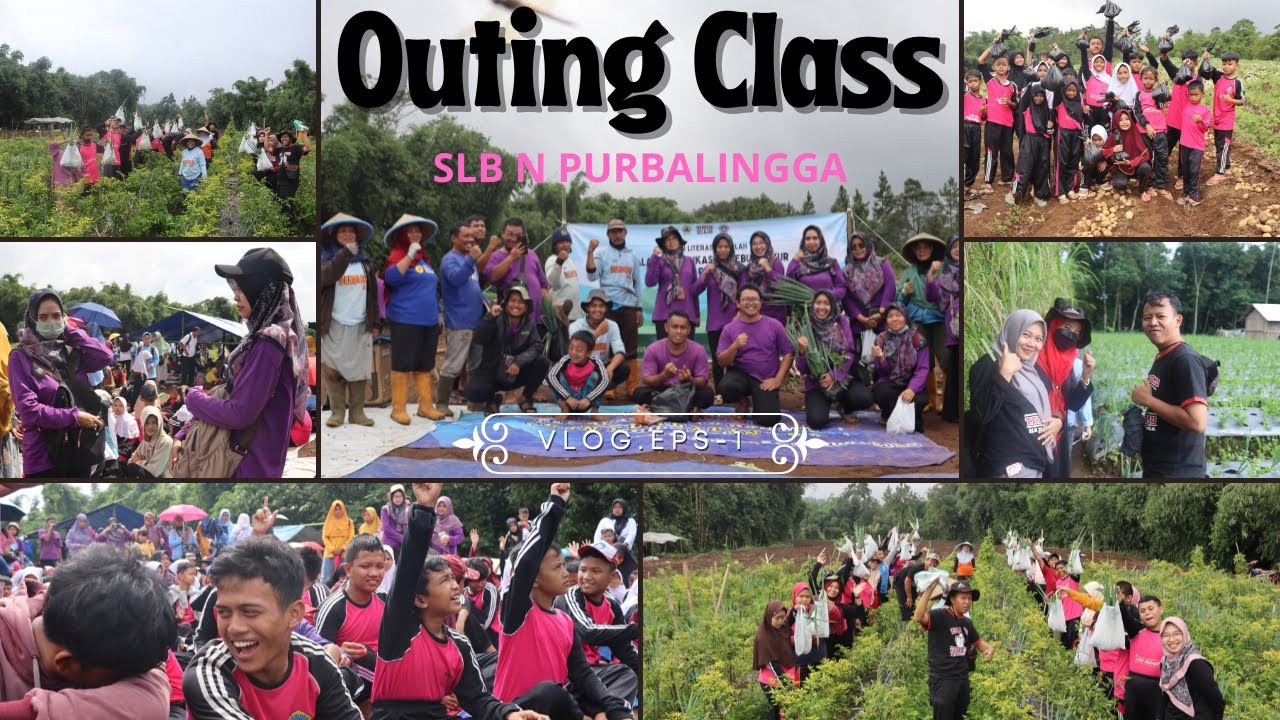 OUTING CLASS !!! Dibawah kaki Gunung Slamet - (Vlog Pertama)