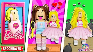 CICLO DE VIDA DE UMA BONECA BARBIE! BROOKHAVEN 🏡RP HISTORINHAS | Roblox