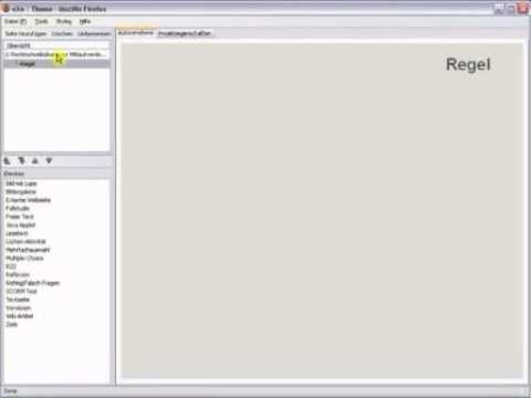 eXeLearning Tutorial: Anlegen einer Grundstruktur