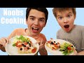 Cook With Us French Bread Pizza! Noobs Cooking!