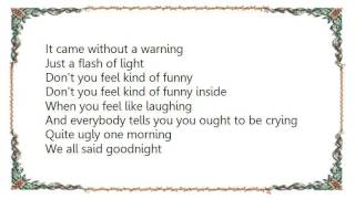 Warren Zevon - Quite Ugly One Morning Lyrics