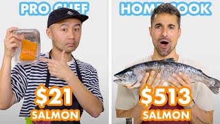 $513 vs $21 Salmon: Pro Chef & Home Cook Swap Ingredients | Epicurious by Epicurious 226,434 views 2 weeks ago 18 minutes