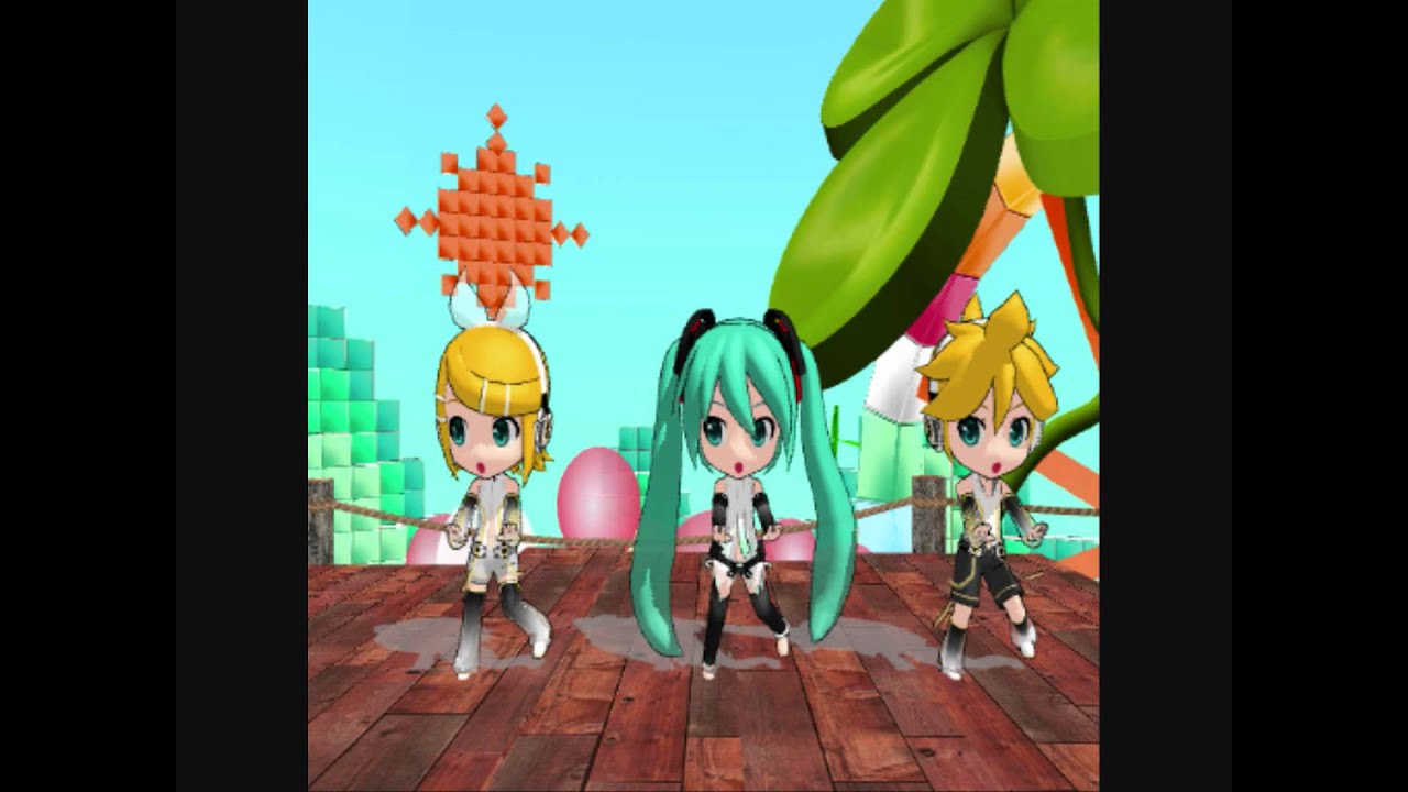 MMD Nendoroid Append Miku Rin & Len - YouTube Music