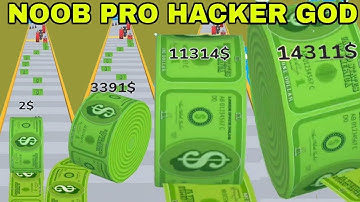 NOOB VS PRO VS HACKER VS GOD  in Cash Up!!