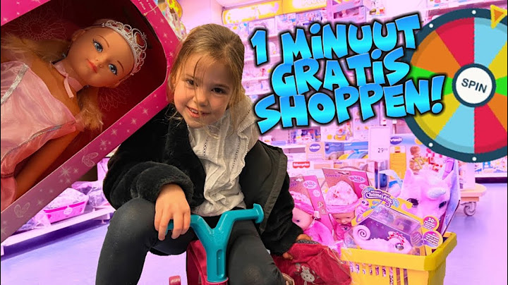 🎁 1 MINUUT GRATIS SHOPPEN IN DE GOEDE KLEUR !! *SPEELGOEDWINKEL ! 🎁