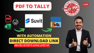 Suvit.io | Automate PDF to Tally Entries |  Bank Accounting Automation | Tally Prime