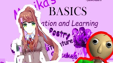 FIRST MATHS NOW LITERATURE! | Baldis Basics Doki Doki Literature Club Mod [ENDING] | [No commentary]