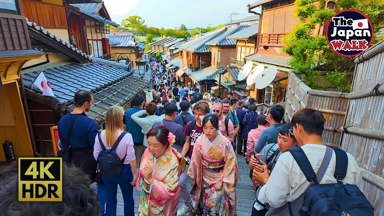 Golden Week in Higashiyama: Kyoto’s Most Scenic District | Walking Tour | 4K | HDR