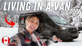 We left Philippines to do THIS in Canada! 🇨🇦 (van life)