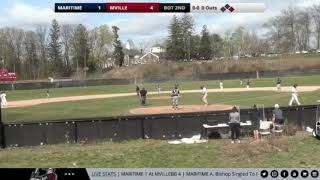 Manhattanville Baseball 2nd Inning Stretch vs. Maritime (4/10/21)