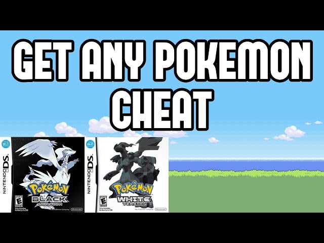 Pokemon Black 2 Cheats - Action Replay Codes For Nintendo DS - Action  Replay Codes For DS