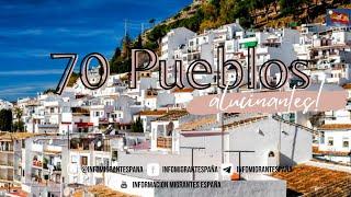 InfoMigrantEspana 7️⃣0️⃣ PUEBLOS ✅ de ESPAÑA 🇪🇸 para vivir 👨‍👩‍👦‍👦