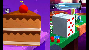 ASMR Slicing Game Satisfying sounds Android iOS Gameplay