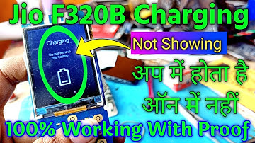 🔋Jio Phone Charging Not Showing | jio f320b charging not show | jio phone charging problem🔥