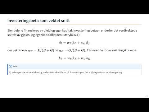Videominiatyr: Del 3: Sammenhengen mellom betaene