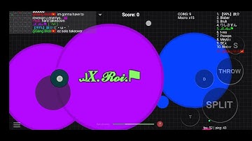 THE REVENGE! 👿 (Blob io gameplay) Private server/ Custom solo with Rosi