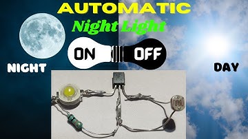 #pritechminiproject How To Make Simplest Automatic Night Light | Automatic street light controller