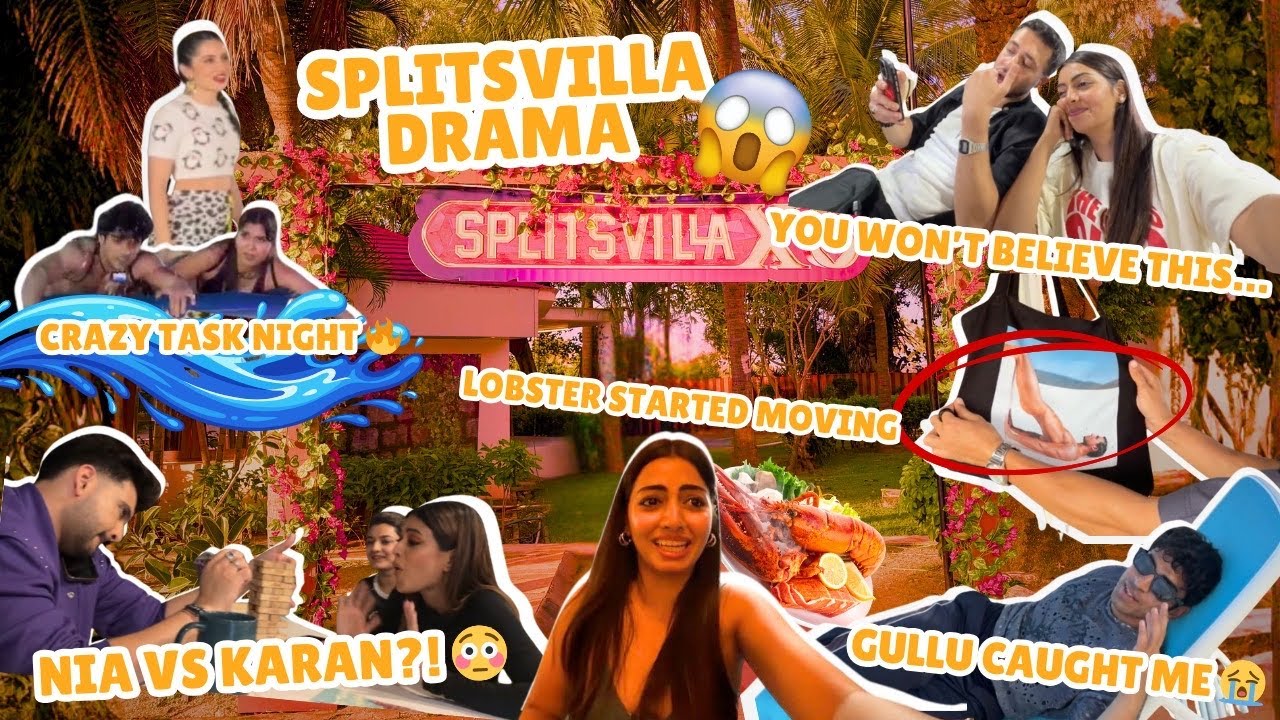 3rd Vlog Splitsvilla X6 💕😱|| Masti with Nia, Karan, Uorfi and Crazy tasks with Splitsvillians
