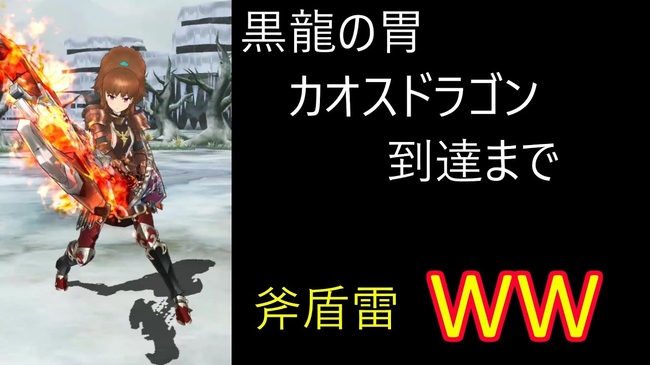 ラストイデア 斧盾雷 Ww 黒龍の胃 ボスまで ソロ オート Youtube